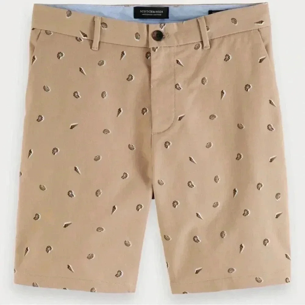 Scotch & Soda Stuart Printed Chino Shorts